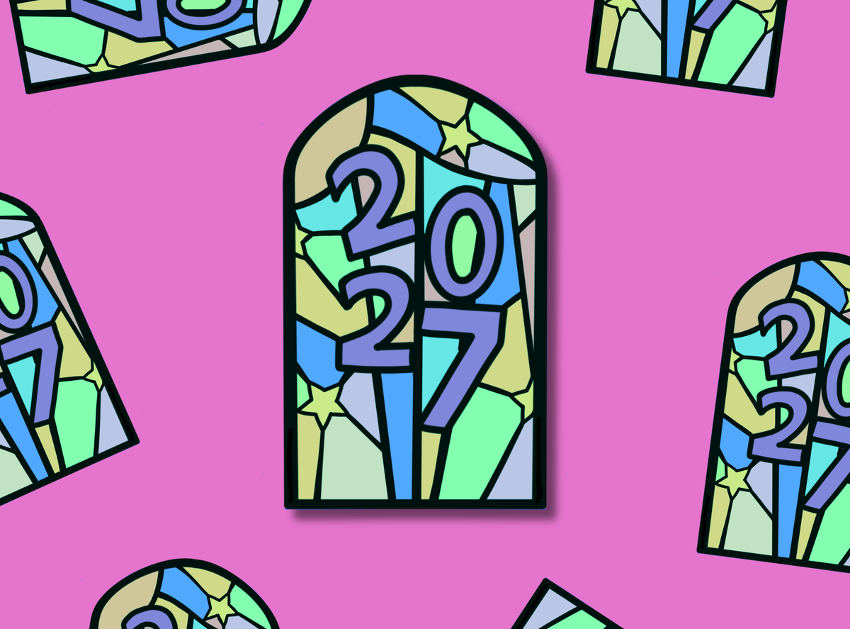 Die Cut Stickers | 2027 Sticker