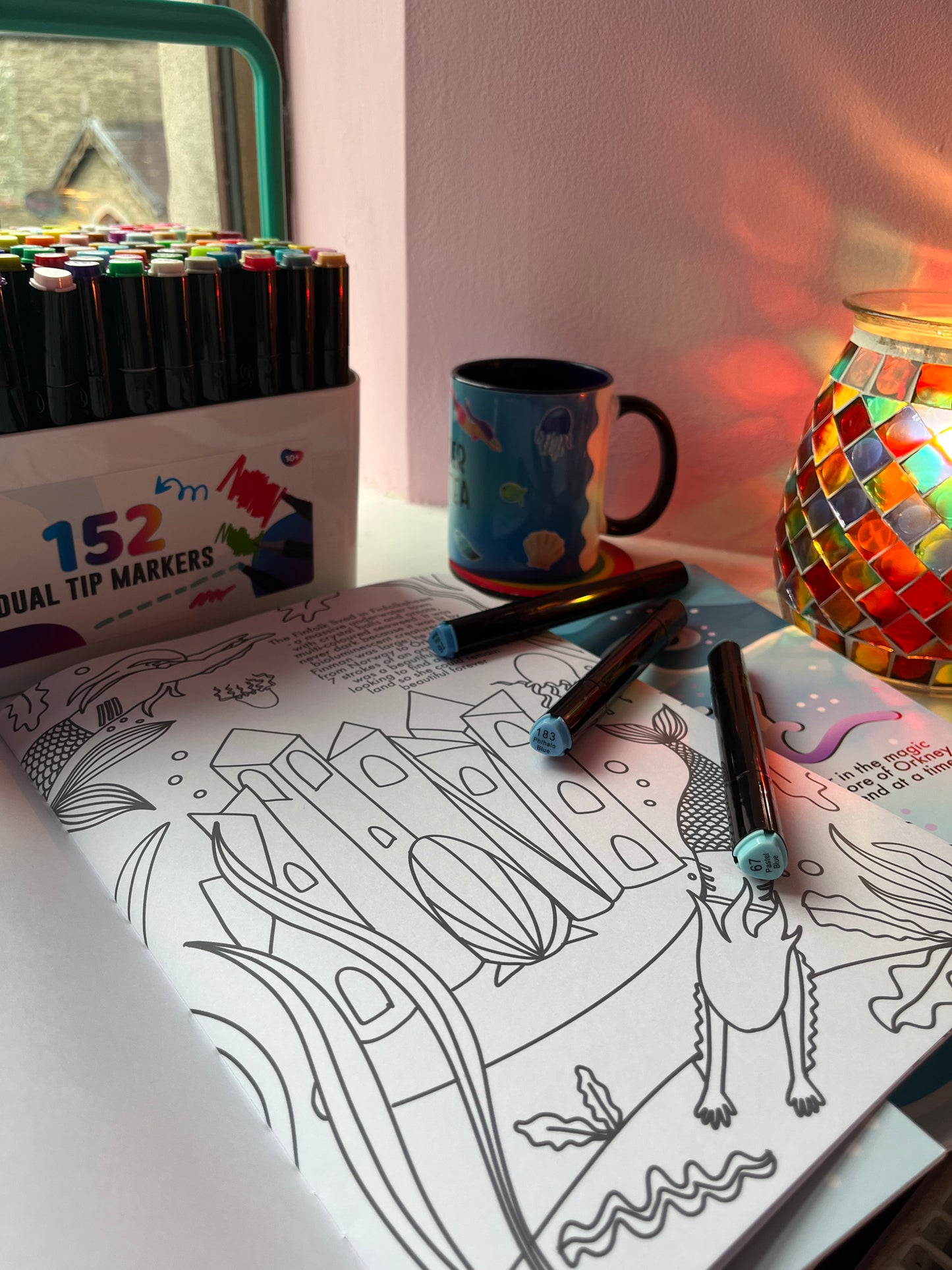 Colouring | Orkney Magic | A4 Orcadian Folklore Colouring Book