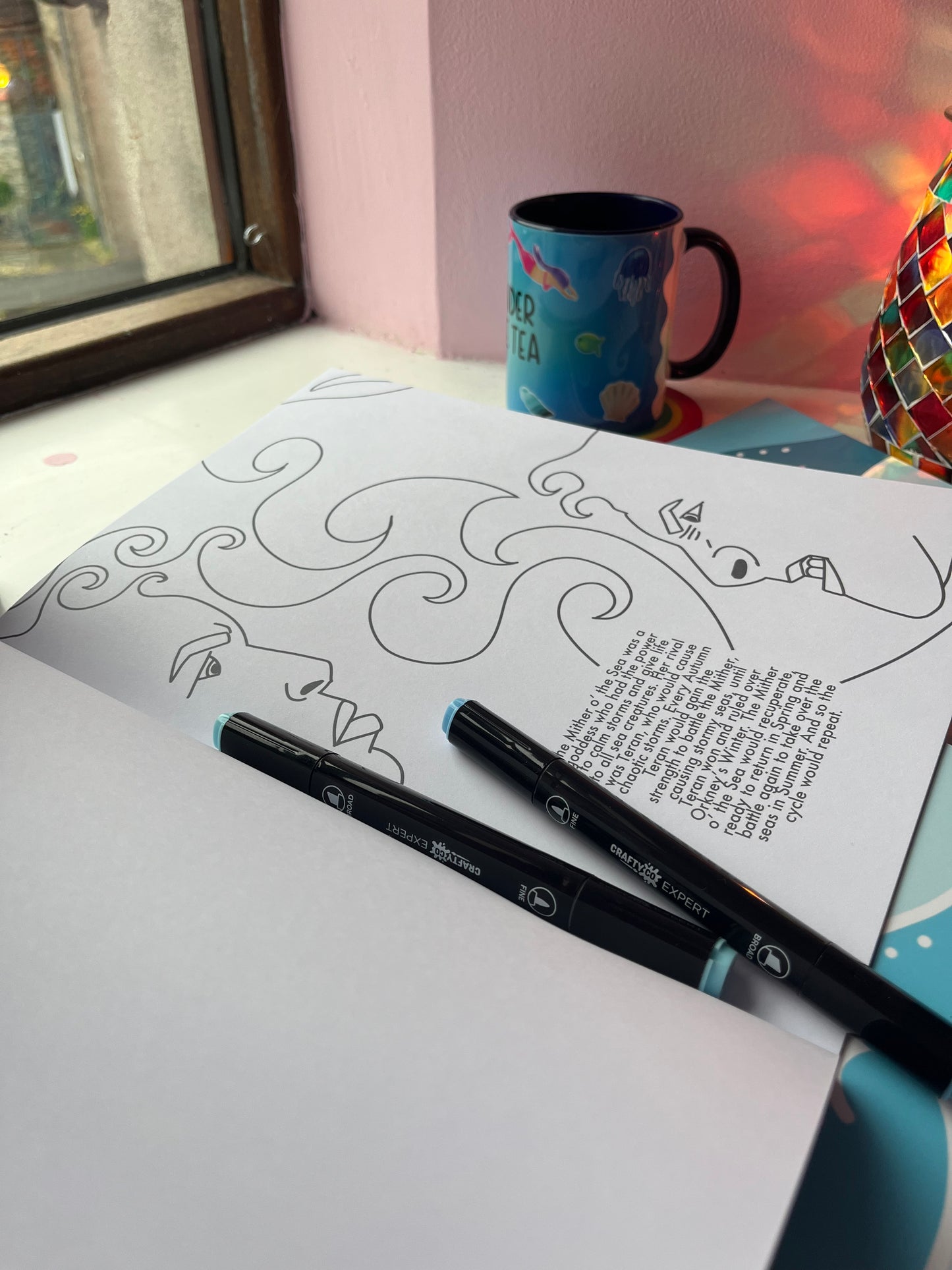 Colouring | Orkney Magic | A4 Orcadian Folklore Colouring Book