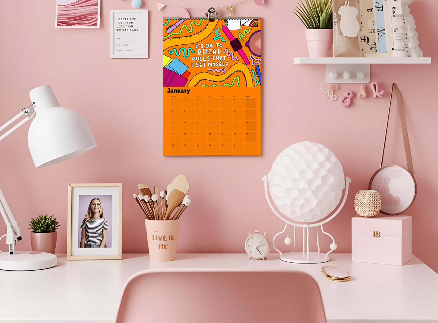 Home and Gifts | 2026 Wall Calendar | Rymermade’s Year of Joy 2026
