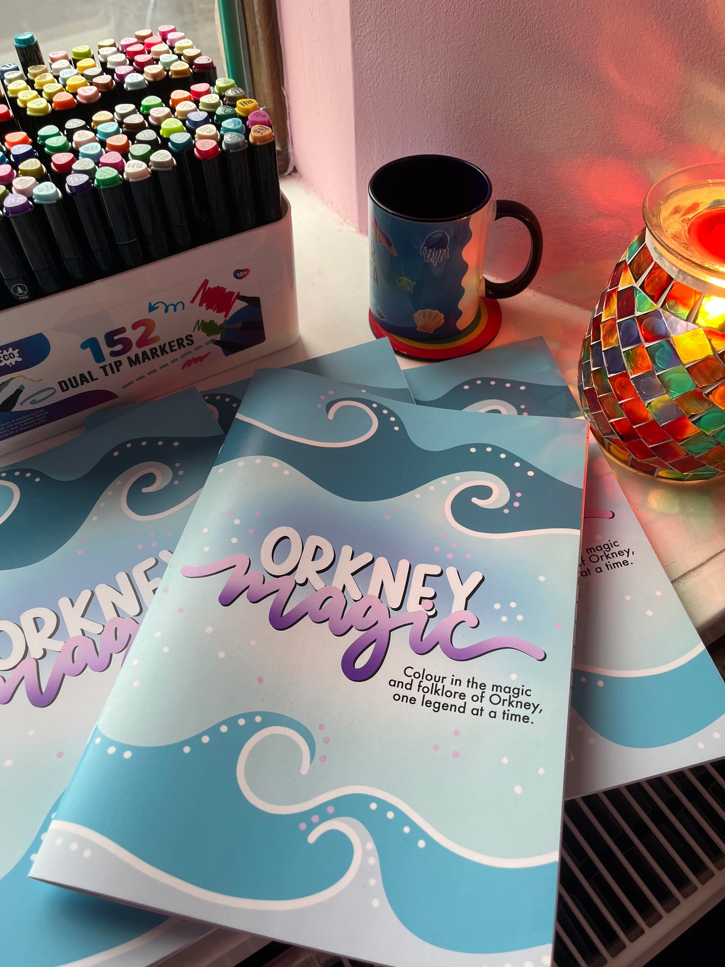 Colouring | Orkney Magic | A4 Orcadian Folklore Colouring Book