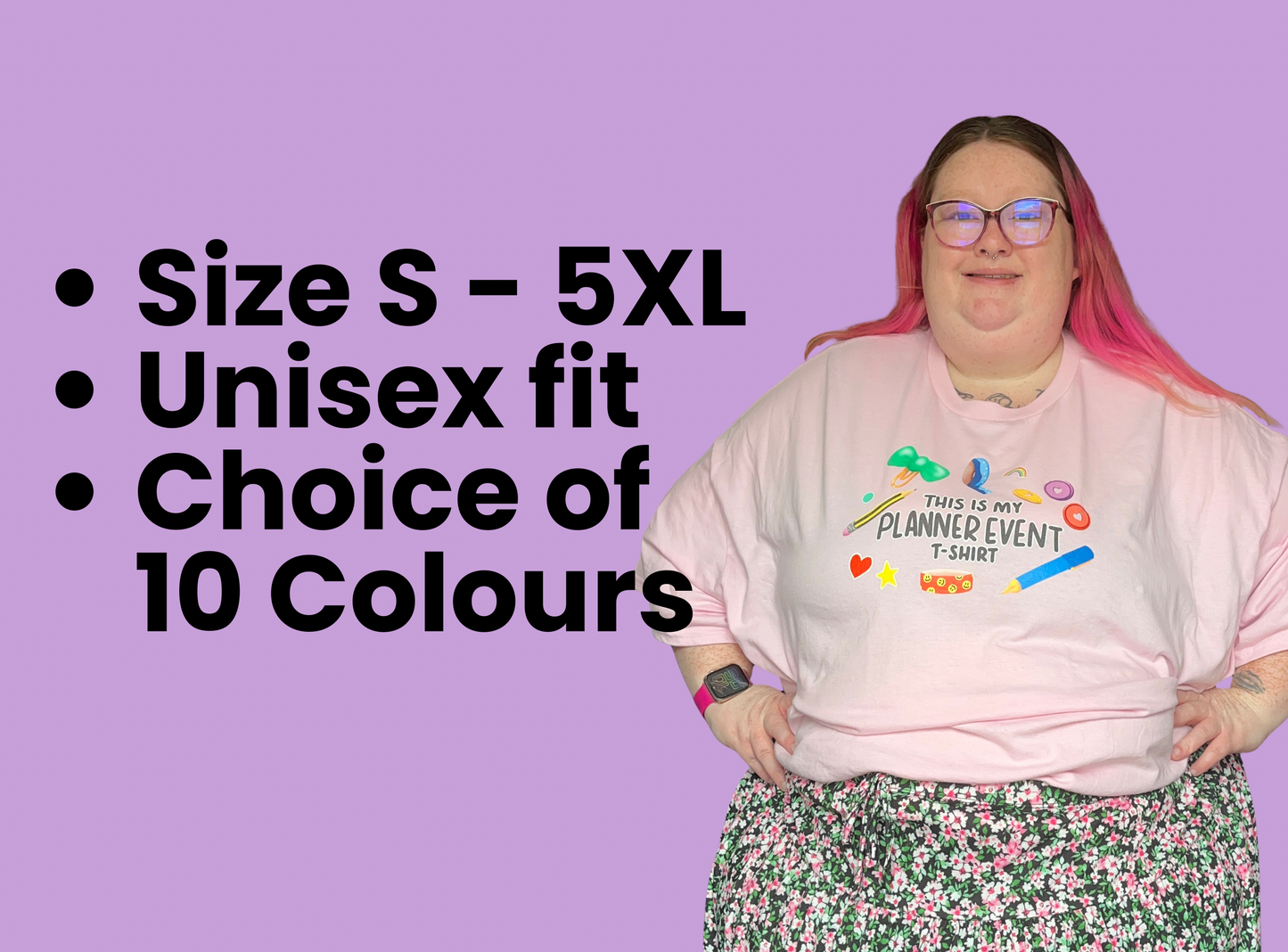 Clothing & Apparel | This Is My Planner Event T-Shirt | 10 Colour Options