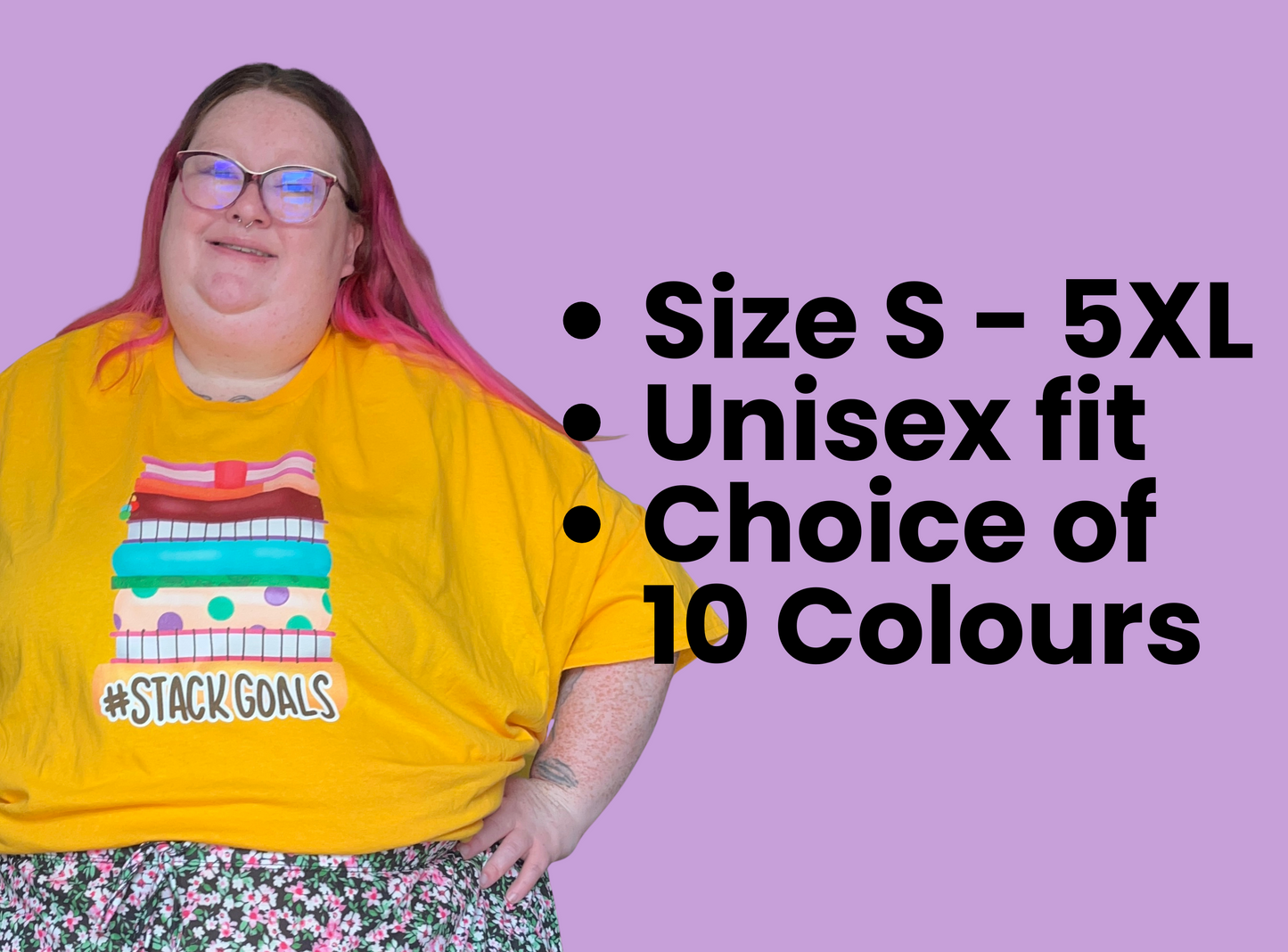 Clothing & Apparel | Stack Goals Planner T-Shirt | 10 Colour Options
