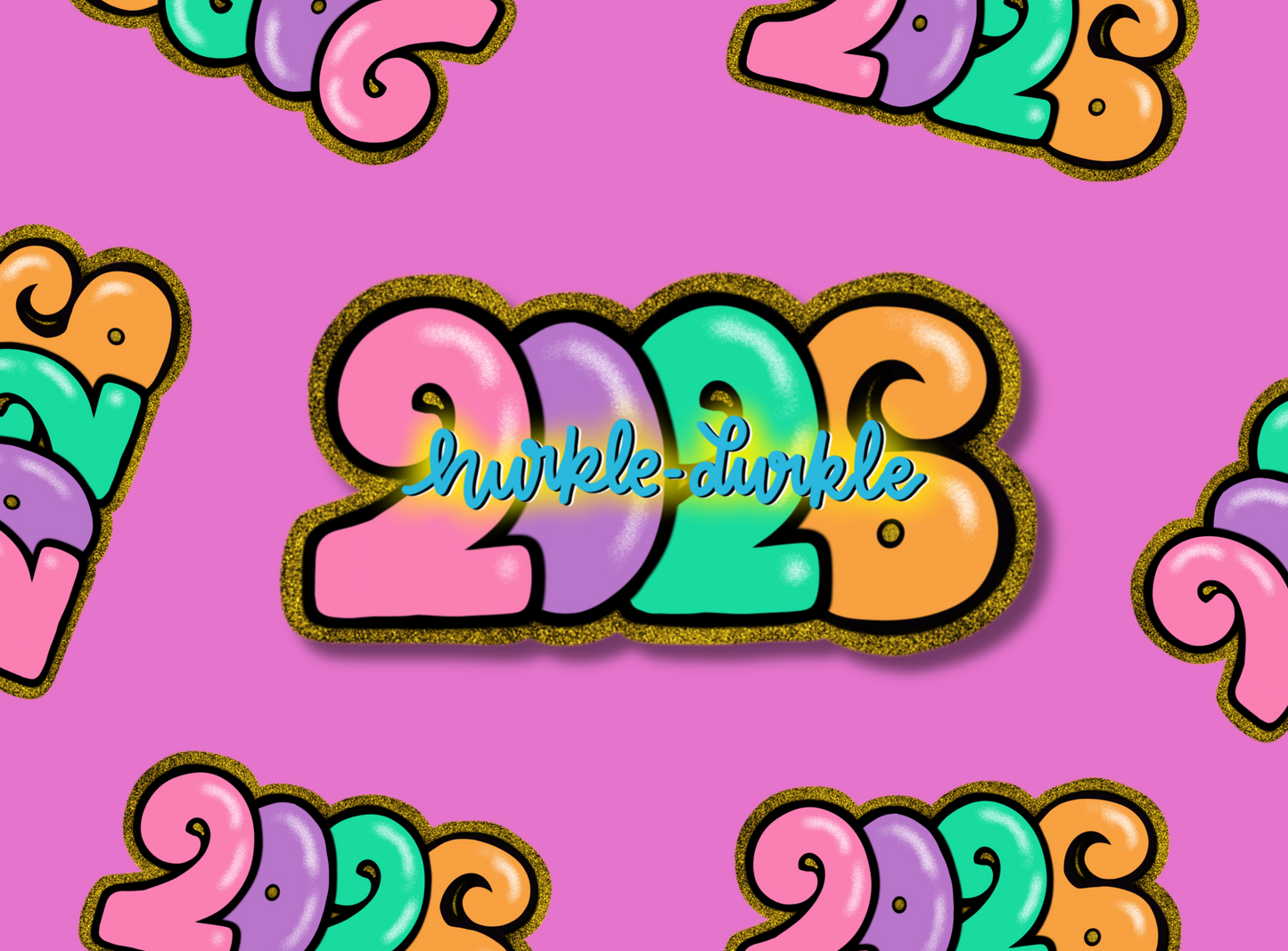 Die Cut Stickers | 2026 Word of The Year | Custom