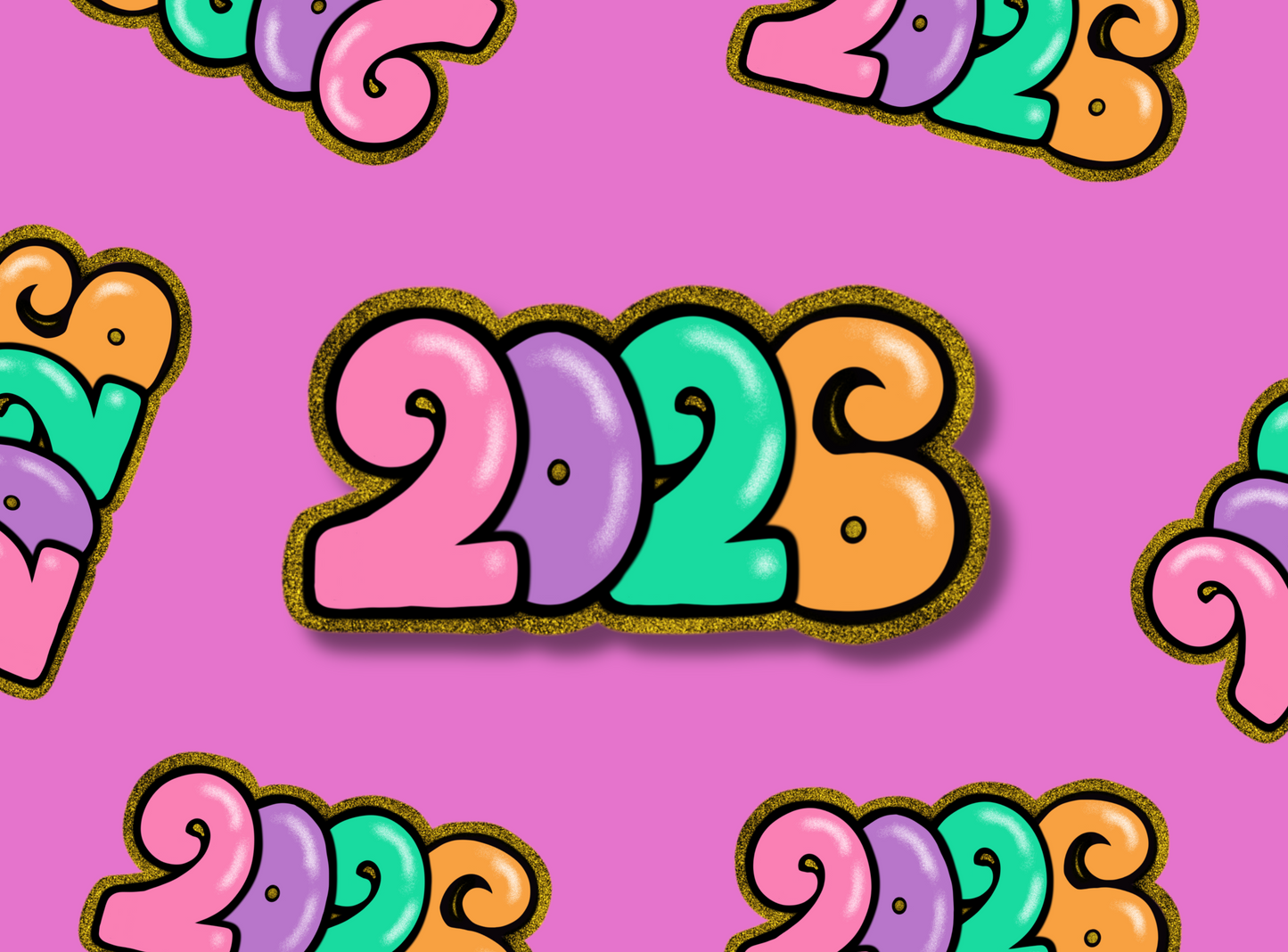 Die Cut Stickers | 2026 Word of The Year | Custom