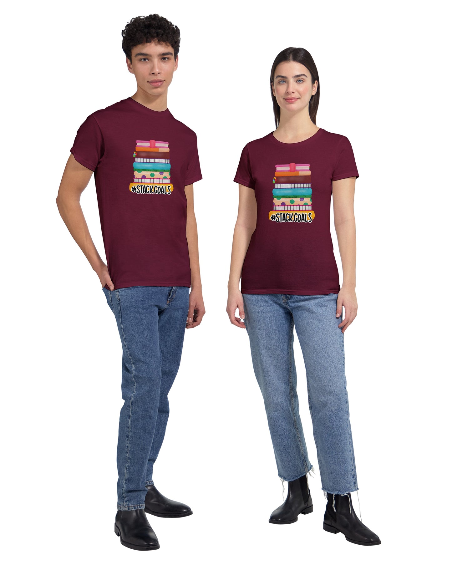 Clothing & Apparel | Stack Goals Planner T-Shirt | 10 Colour Options