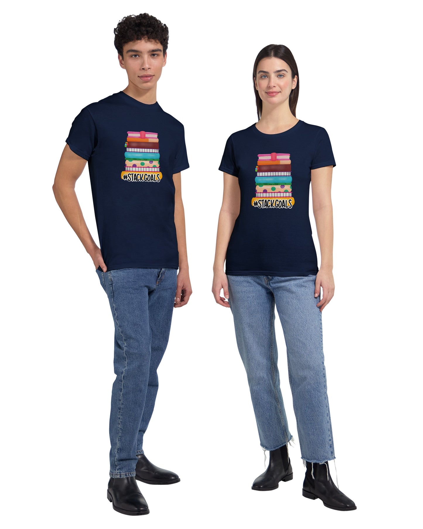 Clothing & Apparel | Stack Goals Planner T-Shirt | 10 Colour Options