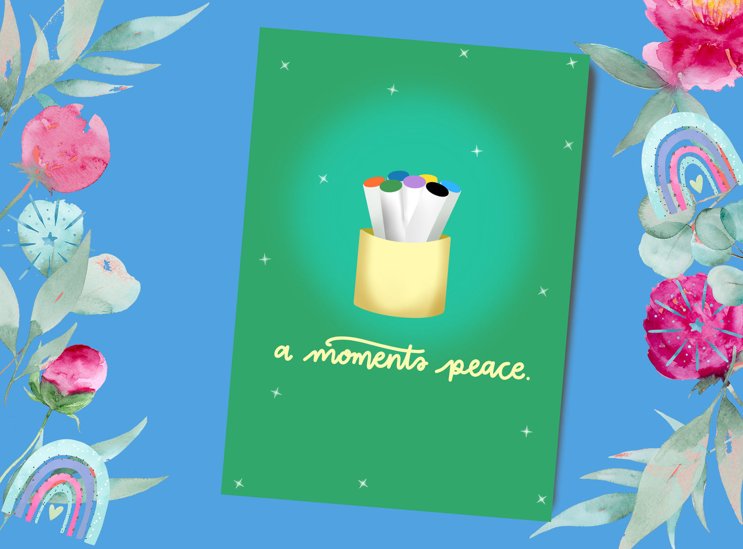 Colouring | A4 Laminated Page Protectors | Moments Peace