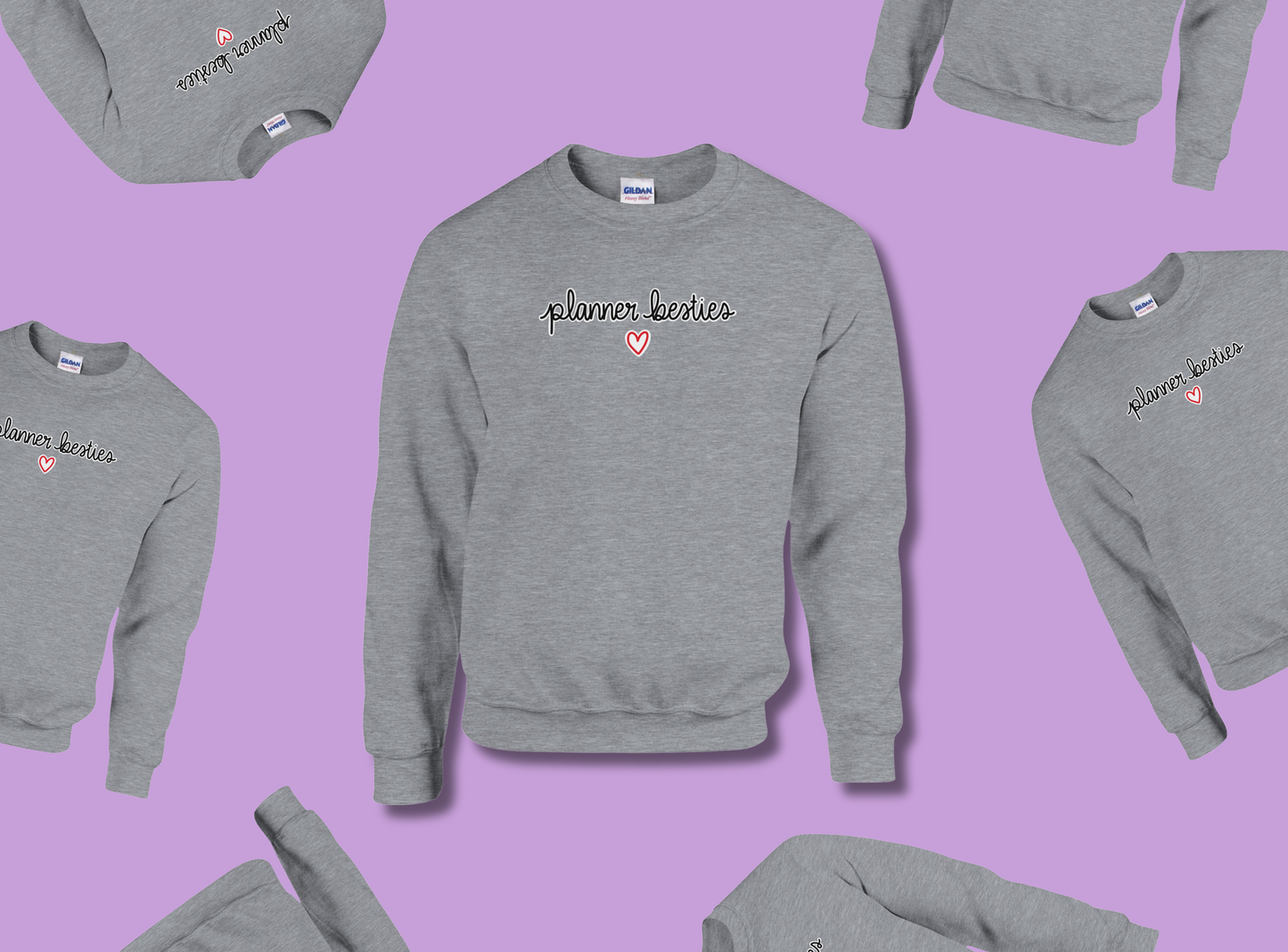 Clothing & Apparel | Planner Besties Sweater | 3 Colour Options