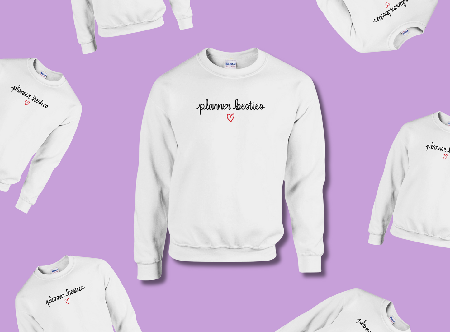 Clothing & Apparel | Planner Besties Sweater | 3 Colour Options
