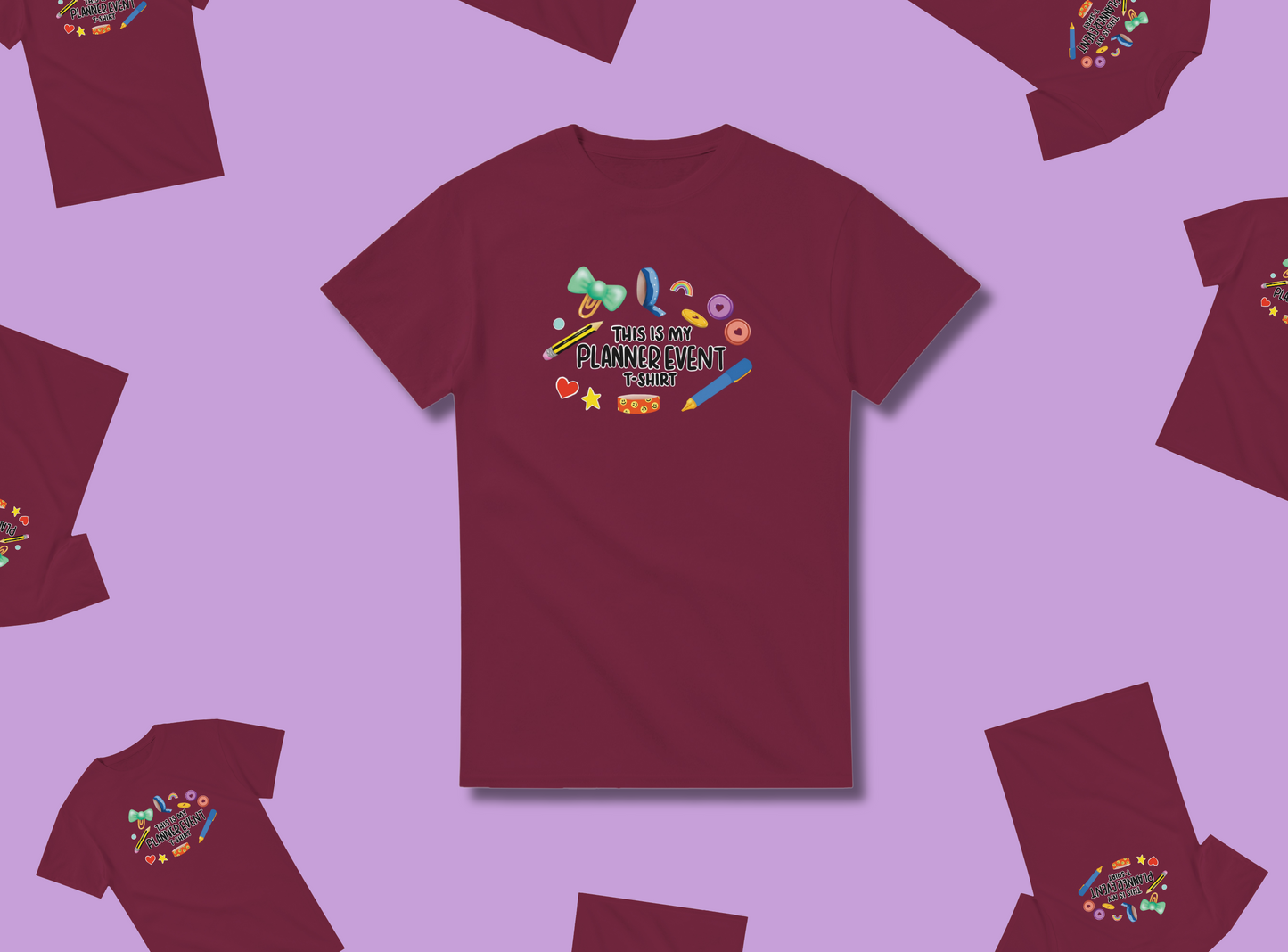 Clothing & Apparel | This Is My Planner Event T-Shirt | 10 Colour Options