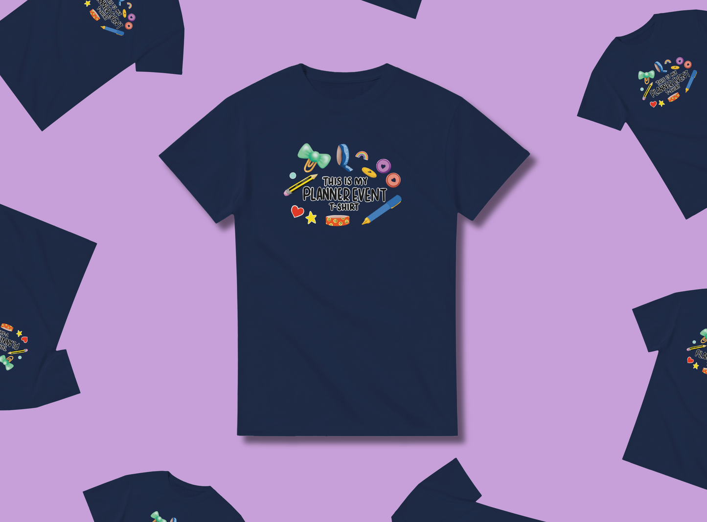 Clothing & Apparel | This Is My Planner Event T-Shirt | 10 Colour Options