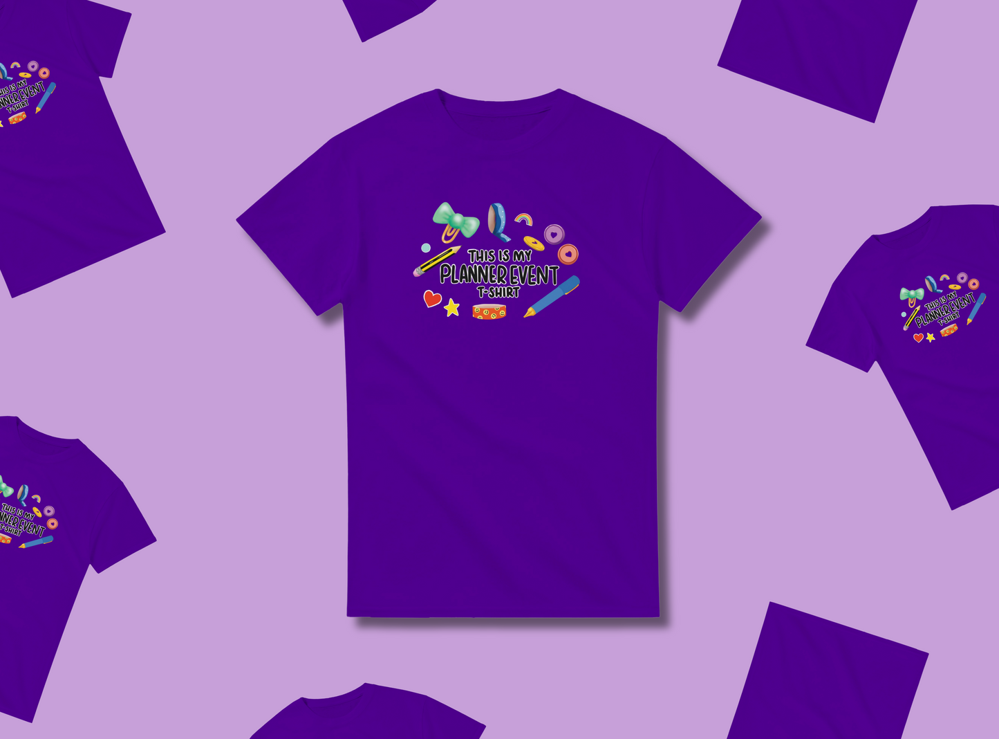 Clothing & Apparel | This Is My Planner Event T-Shirt | 10 Colour Options