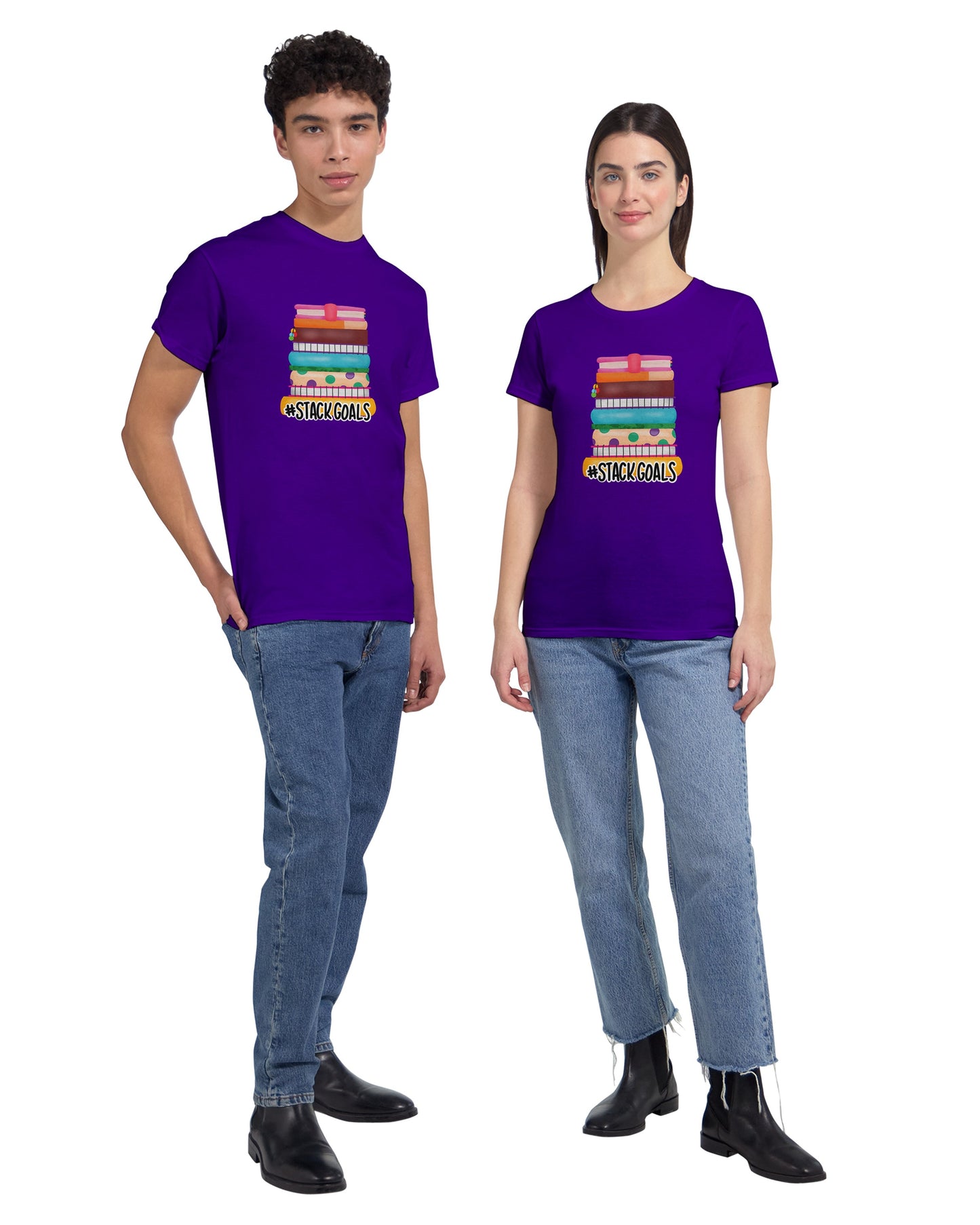 Clothing & Apparel | Stack Goals Planner T-Shirt | 10 Colour Options