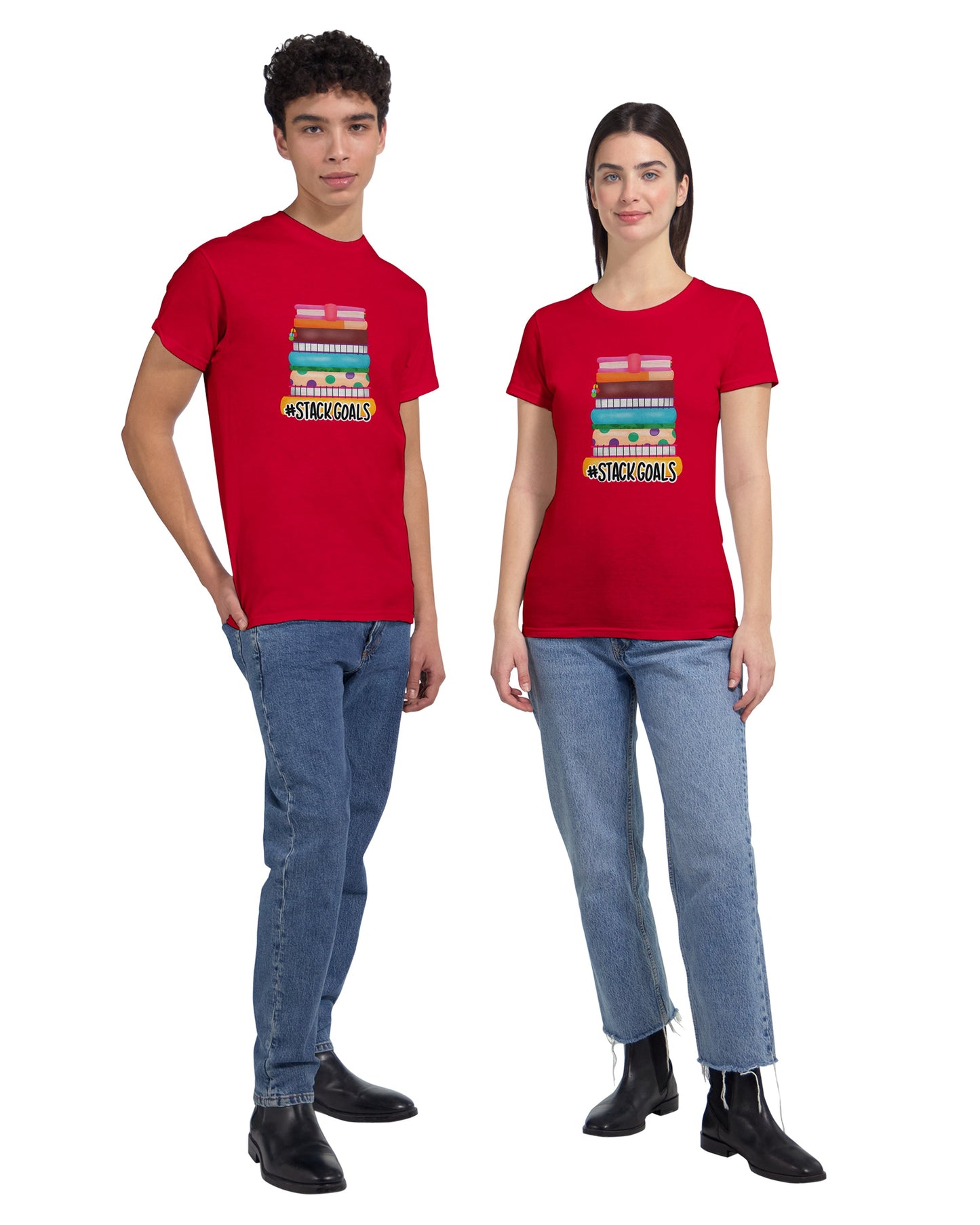 Clothing & Apparel | Stack Goals Planner T-Shirt | 10 Colour Options