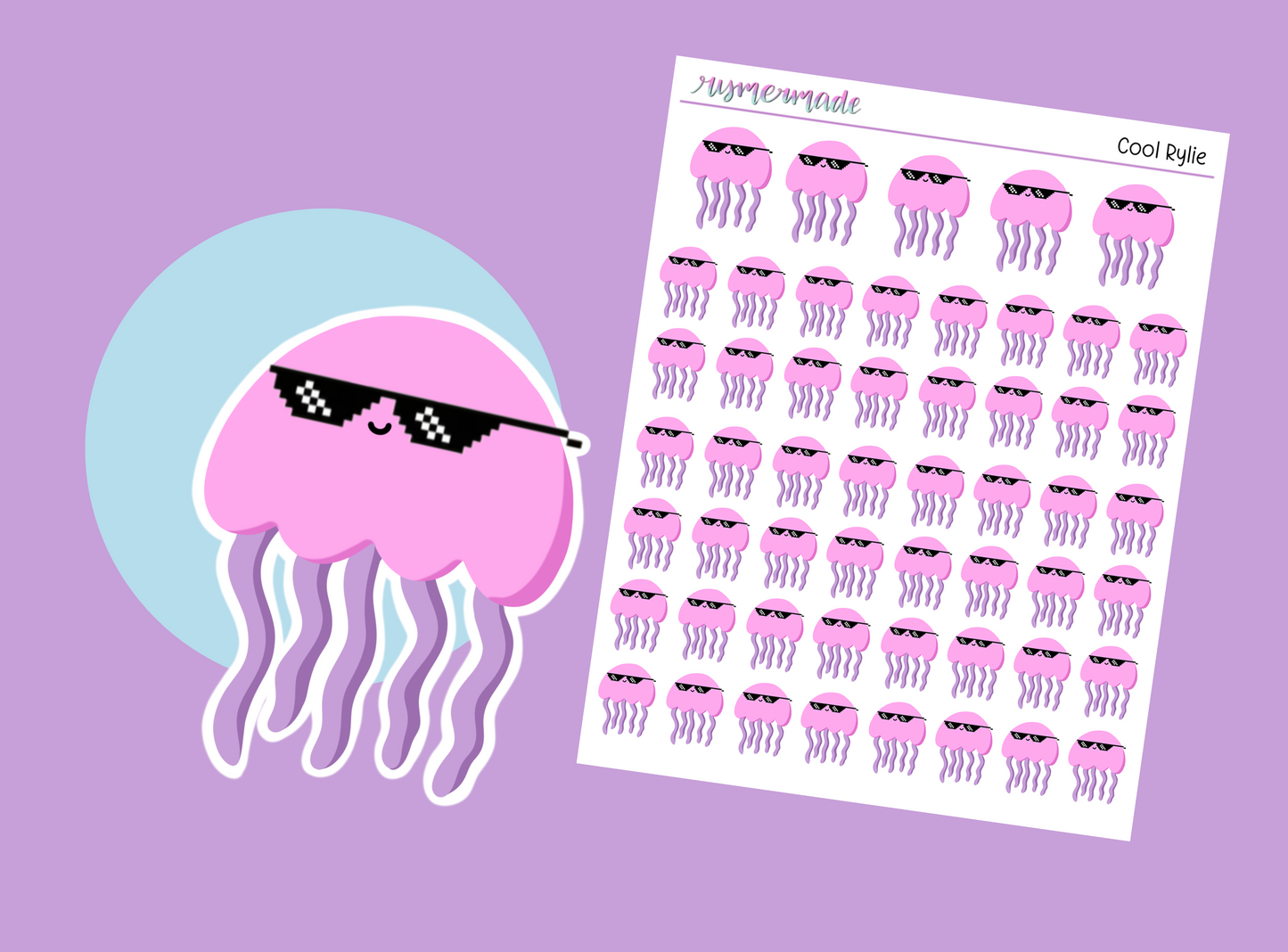 Character Sticker | Exclusive Art | Cool Rylie
