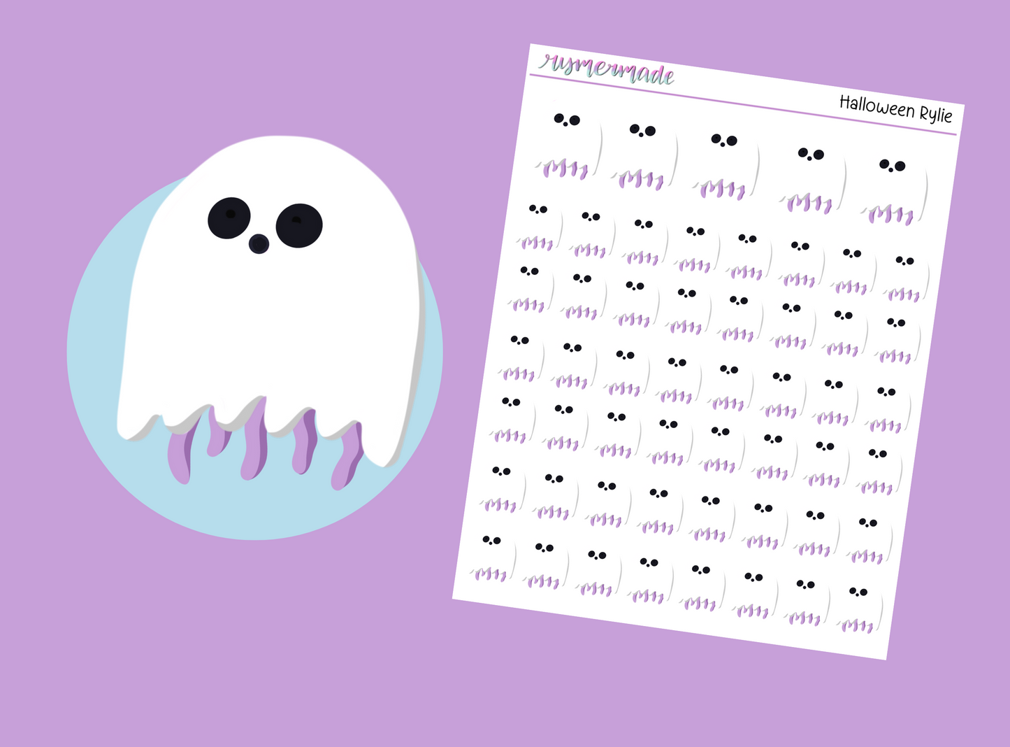 Character Sticker | Exclusive Art | Halloween Rylie