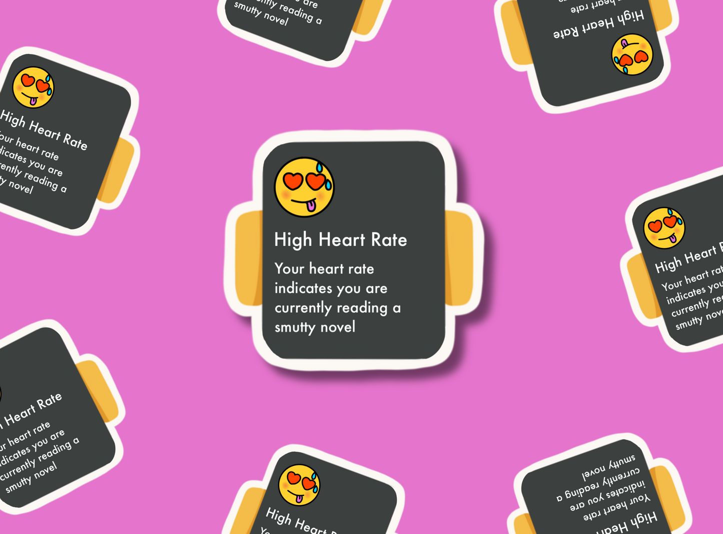 Die Cut Stickers | Heart Rate - Smut