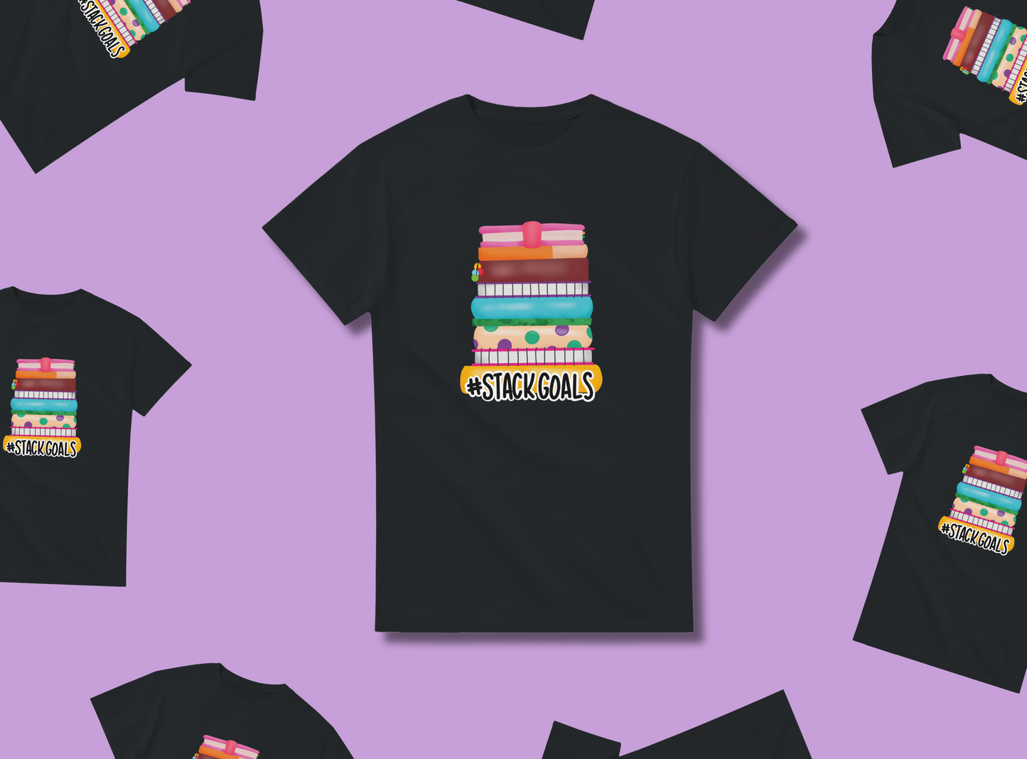 Clothing & Apparel | Stack Goals Planner T-Shirt | 10 Colour Options