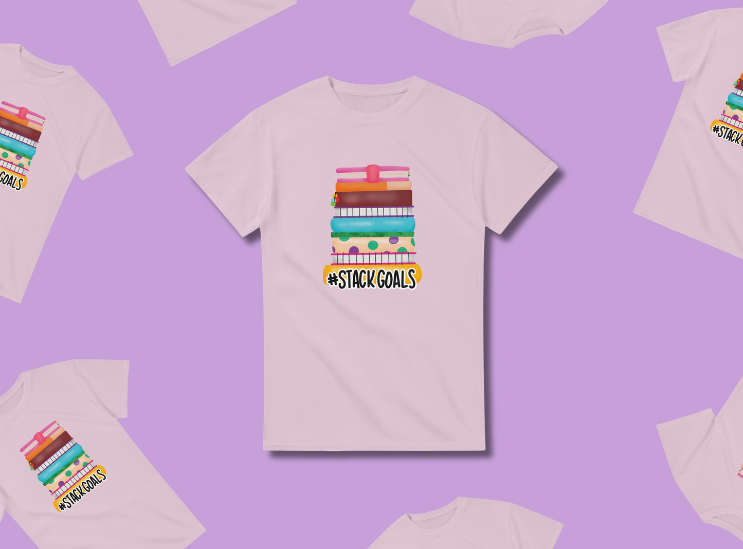 Clothing & Apparel | Stack Goals Planner T-Shirt | 10 Colour Options