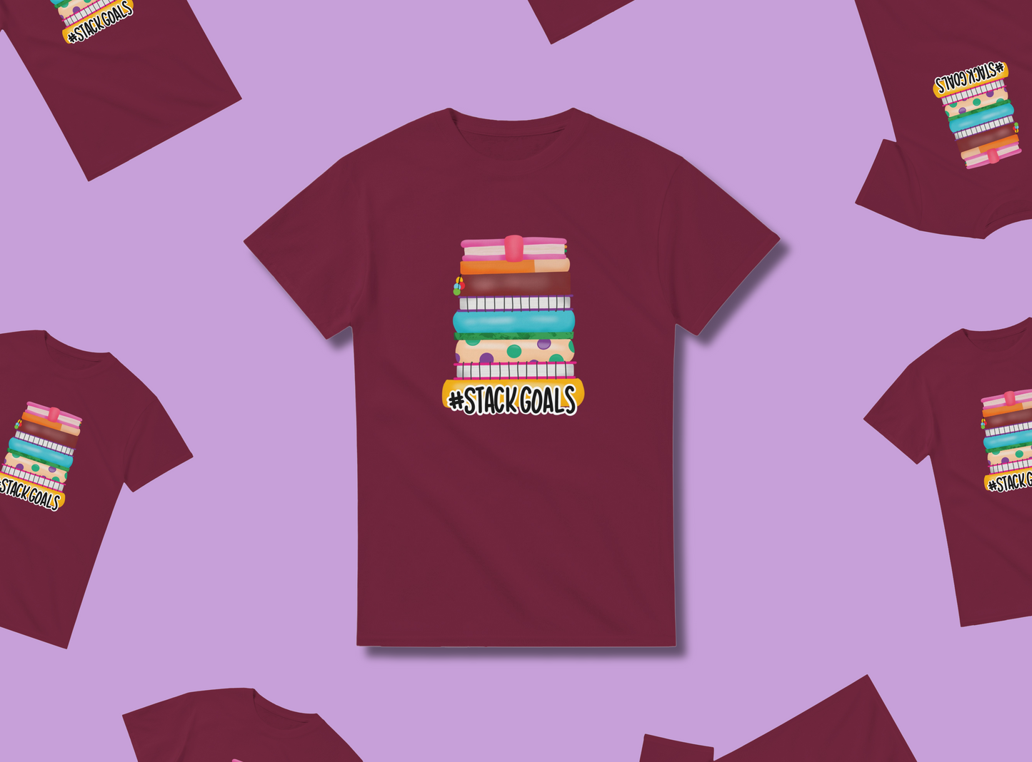 Clothing & Apparel | Stack Goals Planner T-Shirt | 10 Colour Options
