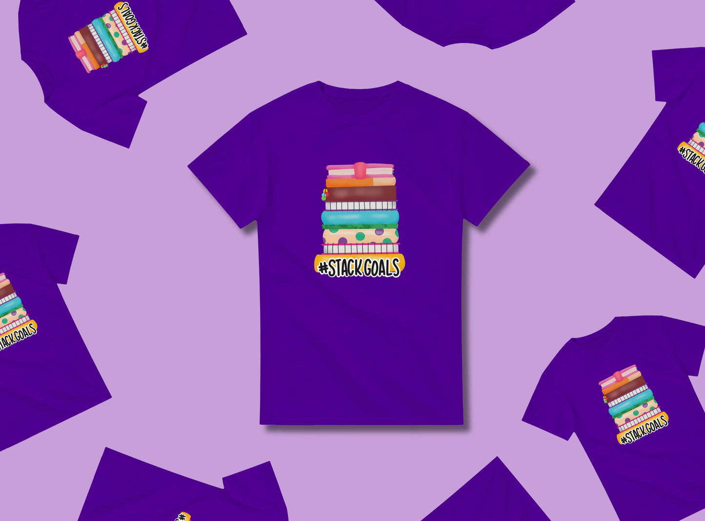 Clothing & Apparel | Stack Goals Planner T-Shirt | 10 Colour Options