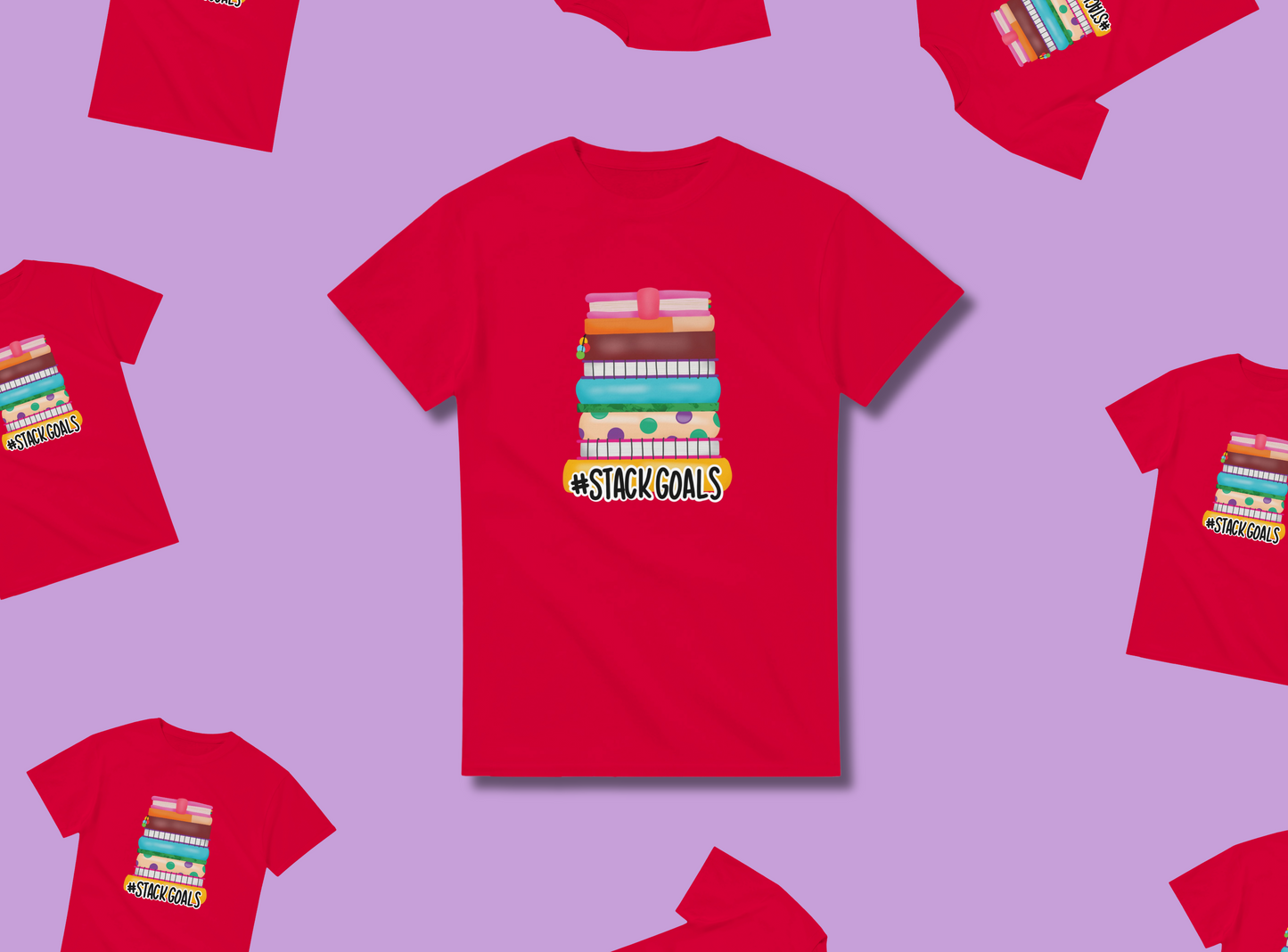 Clothing & Apparel | Stack Goals Planner T-Shirt | 10 Colour Options