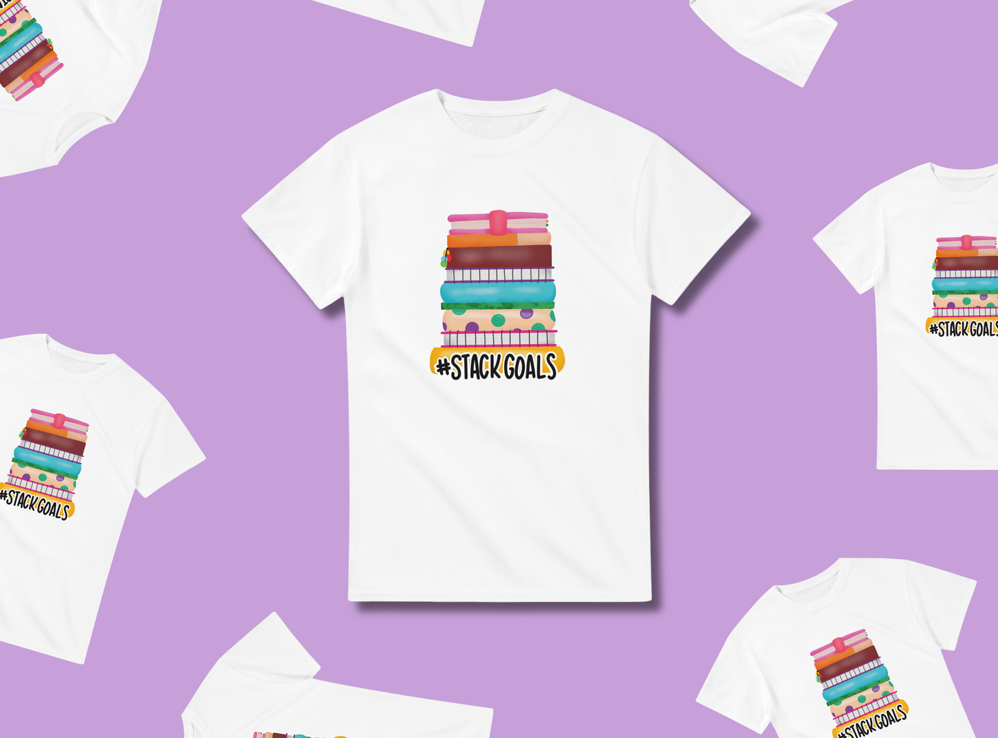 Clothing & Apparel | Stack Goals Planner T-Shirt | 10 Colour Options