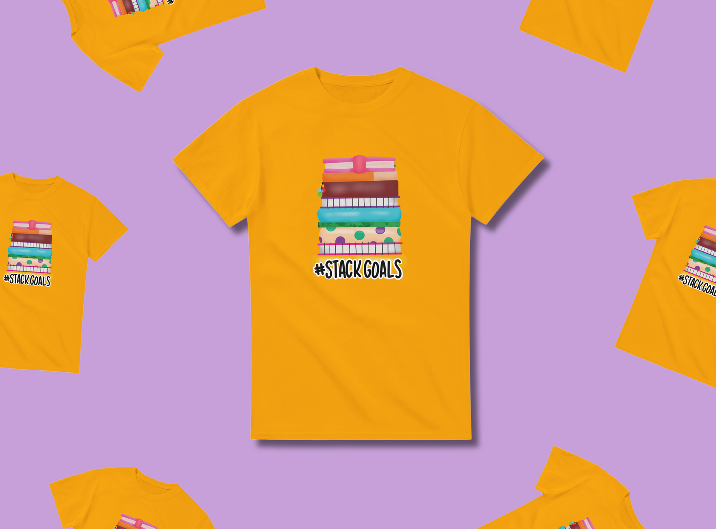 Clothing & Apparel | Stack Goals Planner T-Shirt | 10 Colour Options