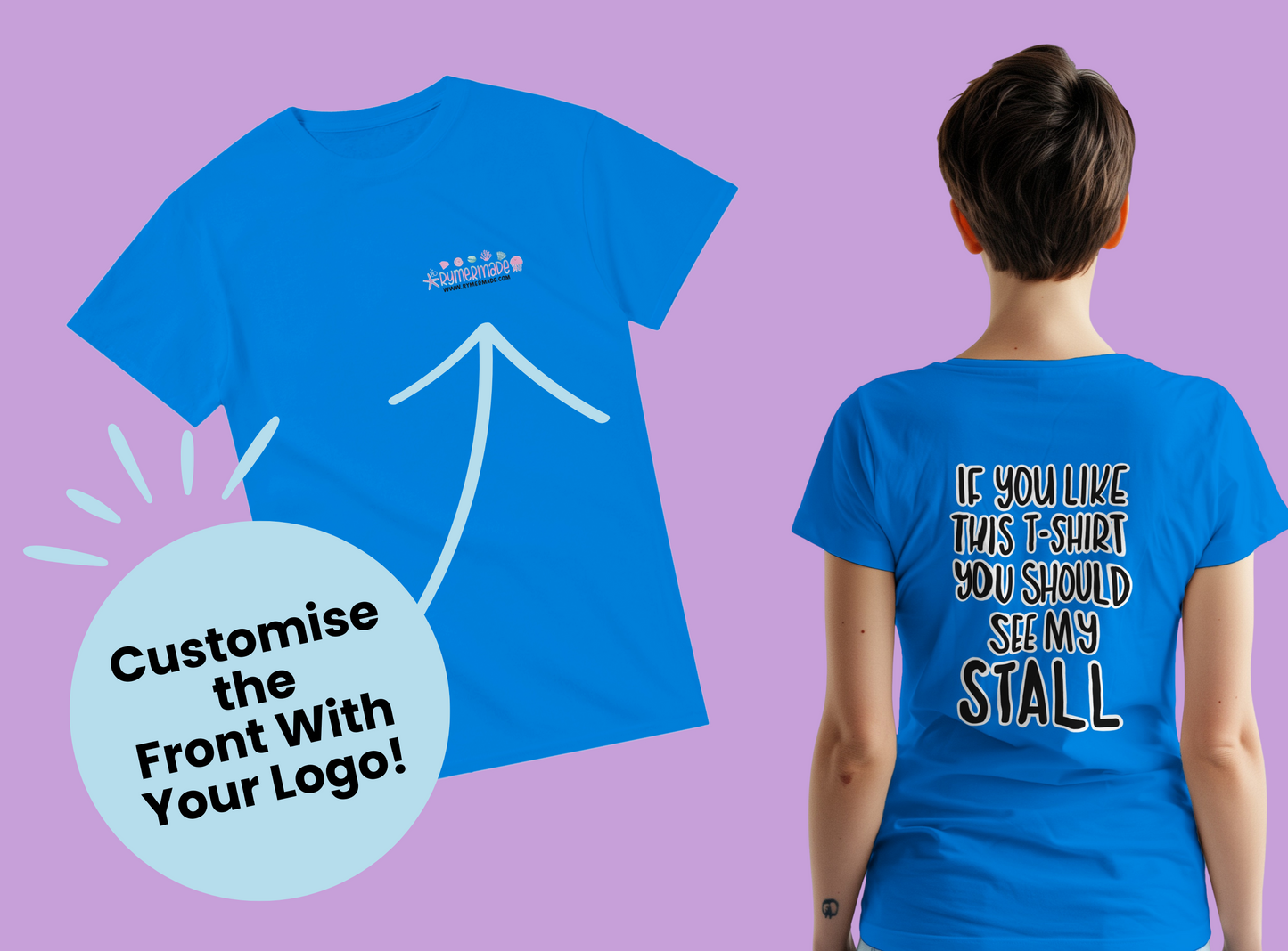 Clothing & Apparel | CUSTOMISE ME! | Planner Stall Event Stallholder T-Shirt | 10 Colour Options