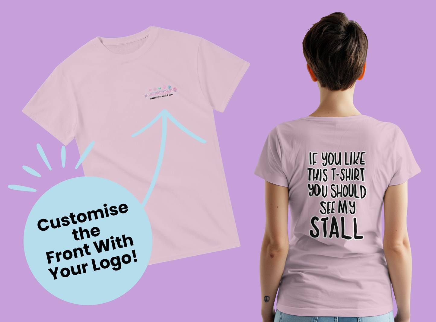 Clothing & Apparel | CUSTOMISE ME! | Planner Stall Event Stallholder T-Shirt | 10 Colour Options