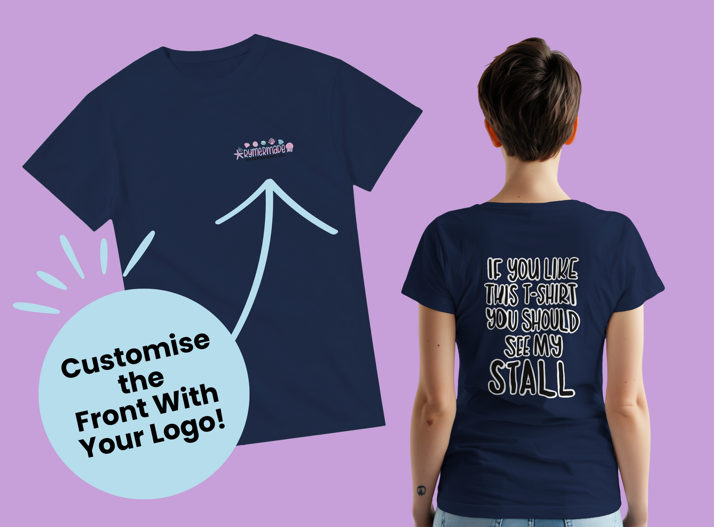 Clothing & Apparel | CUSTOMISE ME! | Planner Stall Event Stallholder T-Shirt | 10 Colour Options