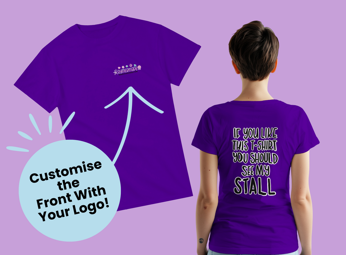 Clothing & Apparel | CUSTOMISE ME! | Planner Stall Event Stallholder T-Shirt | 10 Colour Options