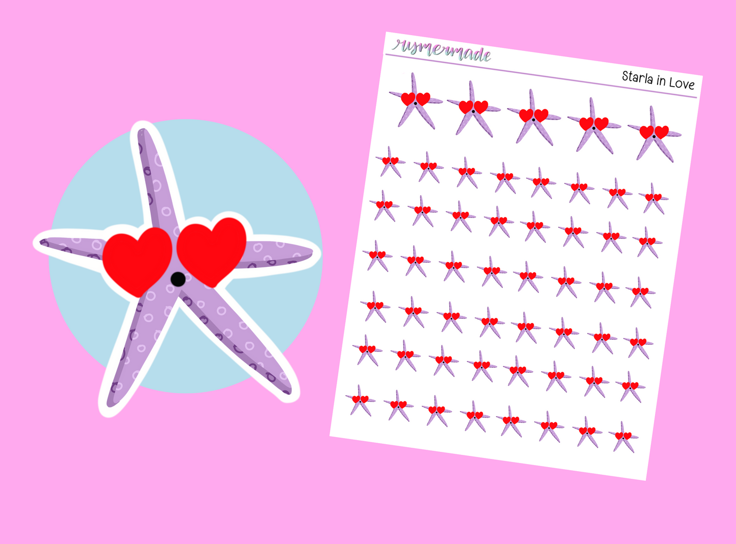 Character Sticker | Exclusive Art | Starla in Love