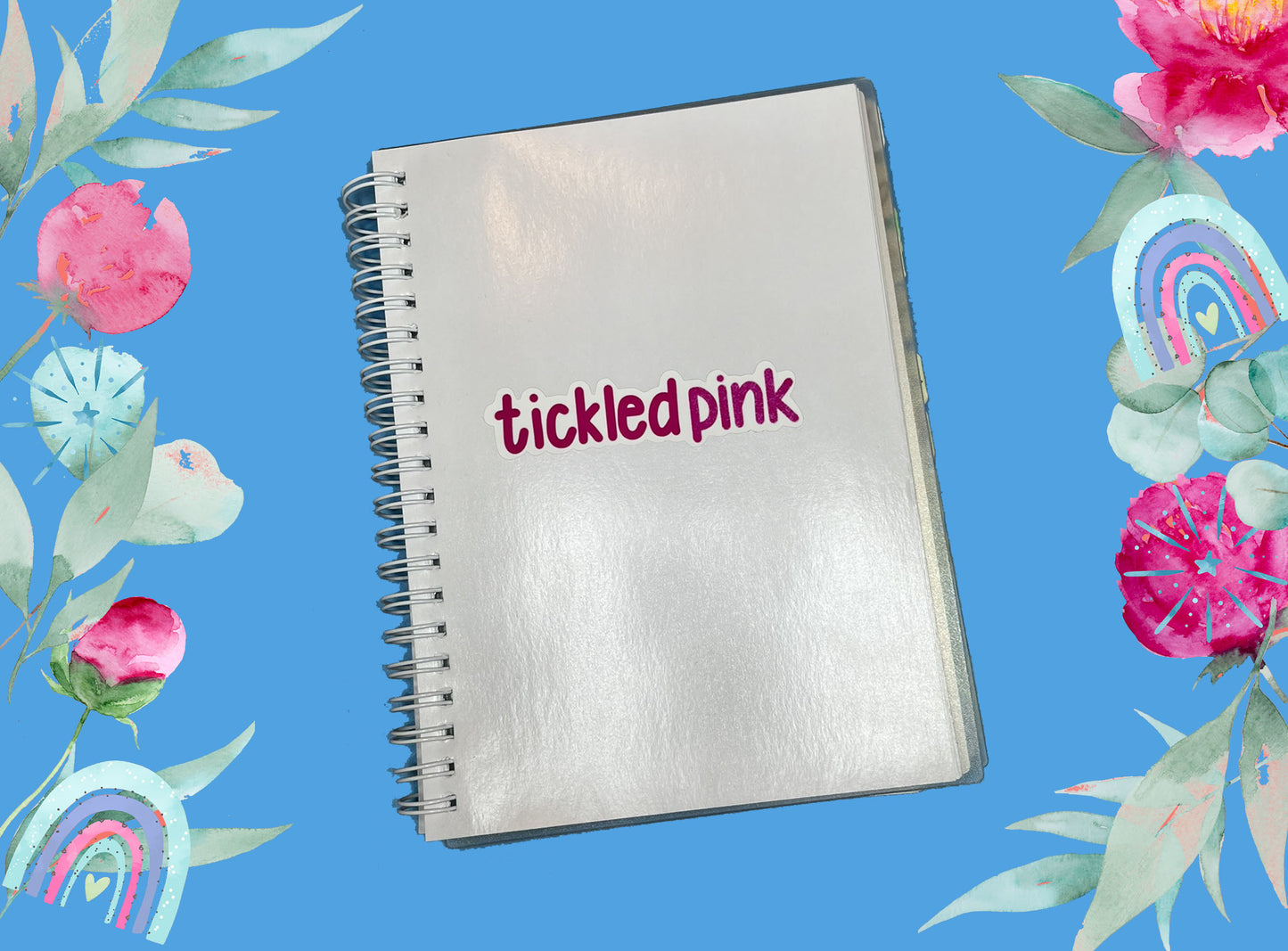 Die Cut Stickers | Tickled Pink