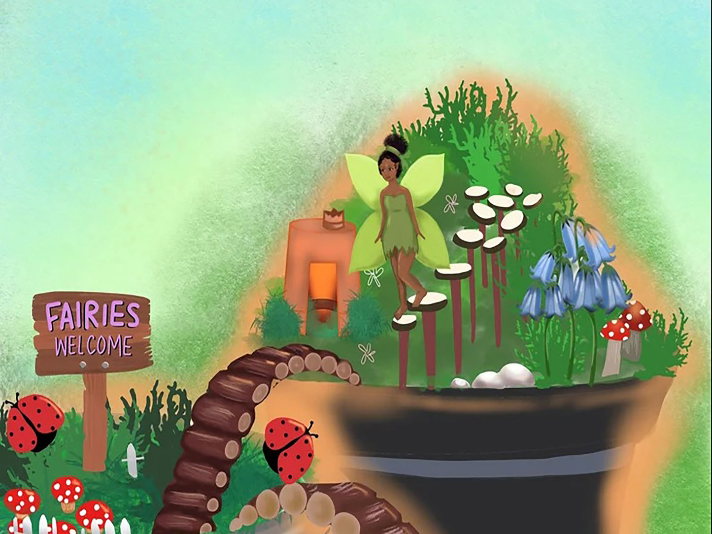 Fairy Garden | Planner Clip Art Elements