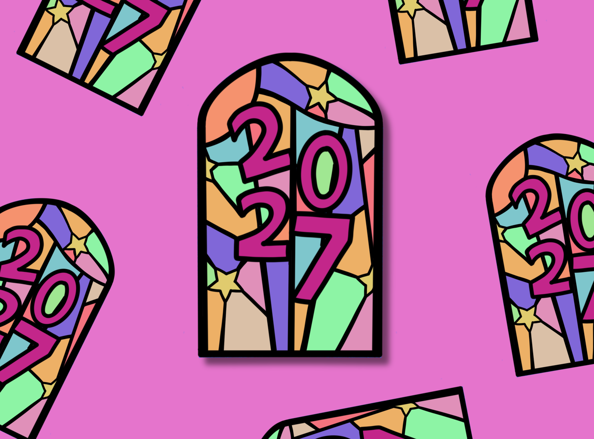 Die Cut Stickers | 2027 Sticker