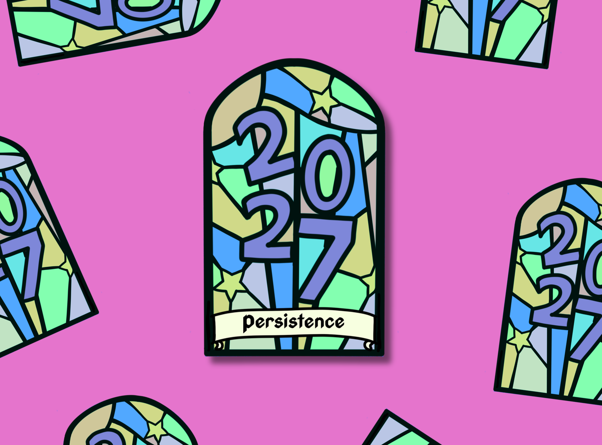 Die Cut Stickers | 2027 Word of the Year Sticker