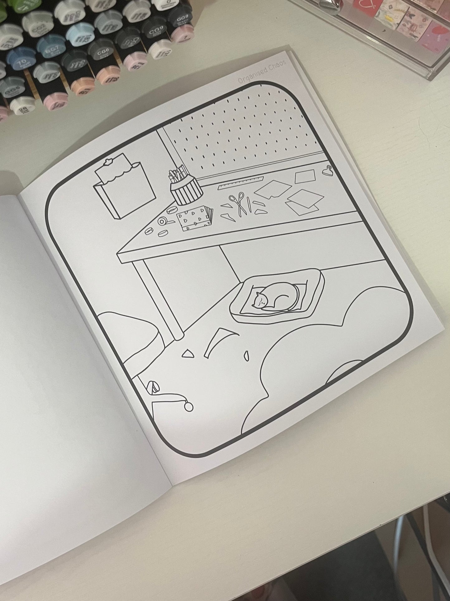 Colouring | Planner Besties | Square Colouring Book