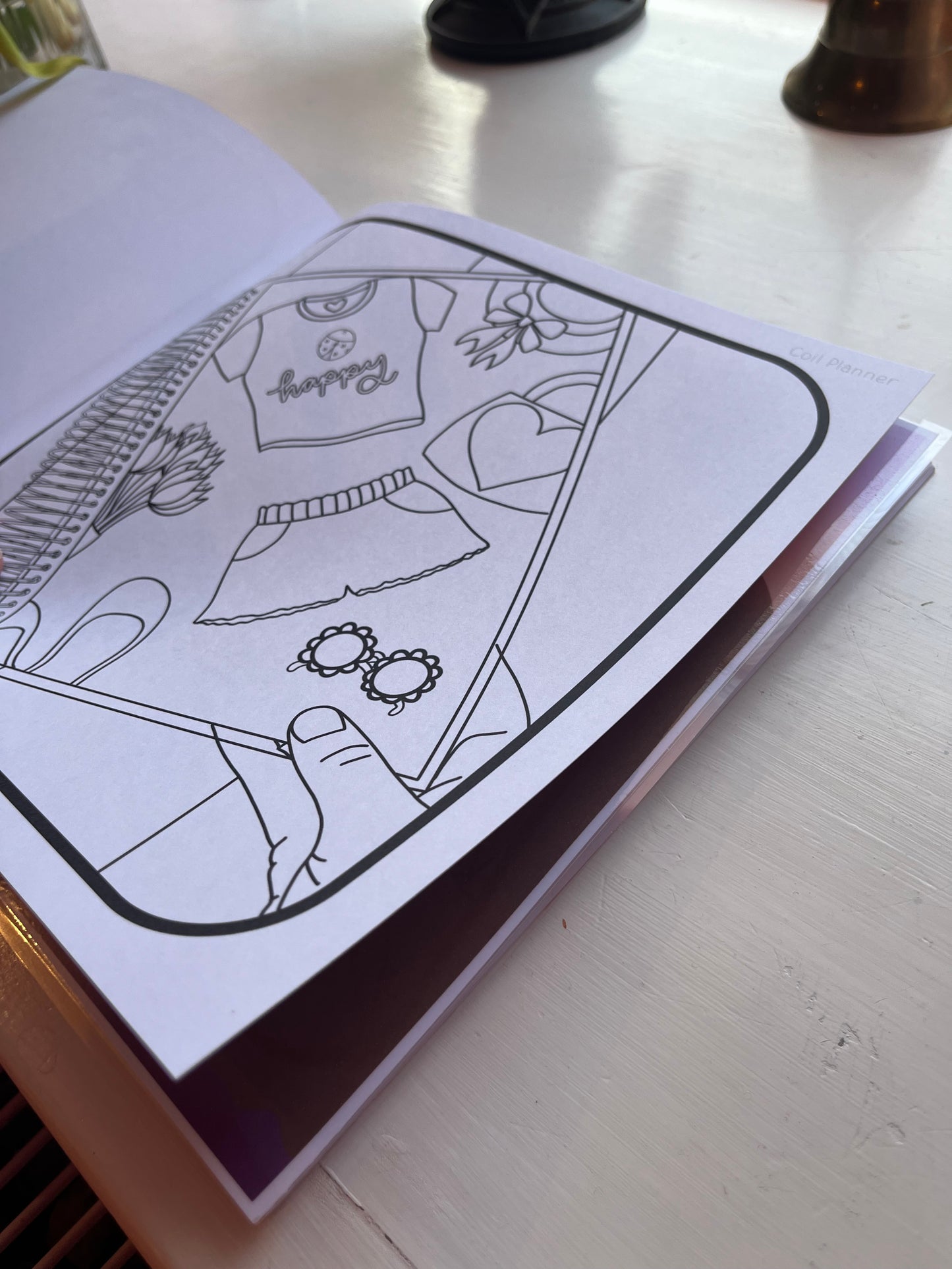 Colouring | Square Laminated Page Protectors | Fairy Land