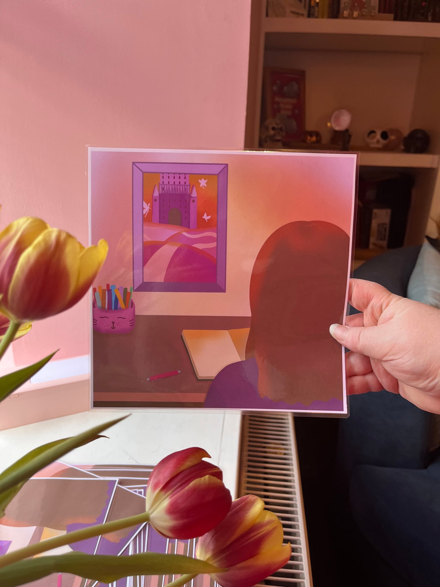 Colouring | Square Laminated Page Protectors | Fairy Land