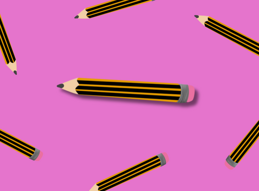 Die Cut Stickers | Back to School: Pencil