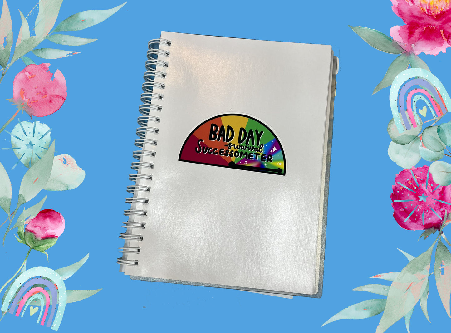 Die Cut Stickers | Bad Day Survival Successometer