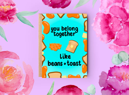 Anniversary Card | Beans and Toast