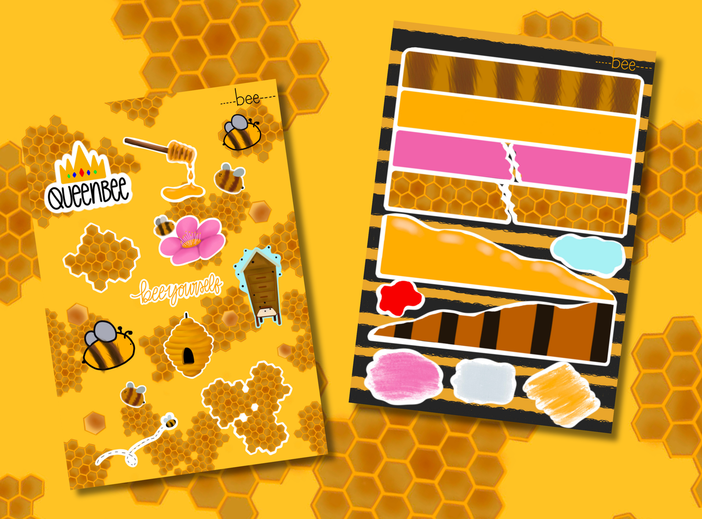 Junk Journal Kit | Exclusive Art | Bee