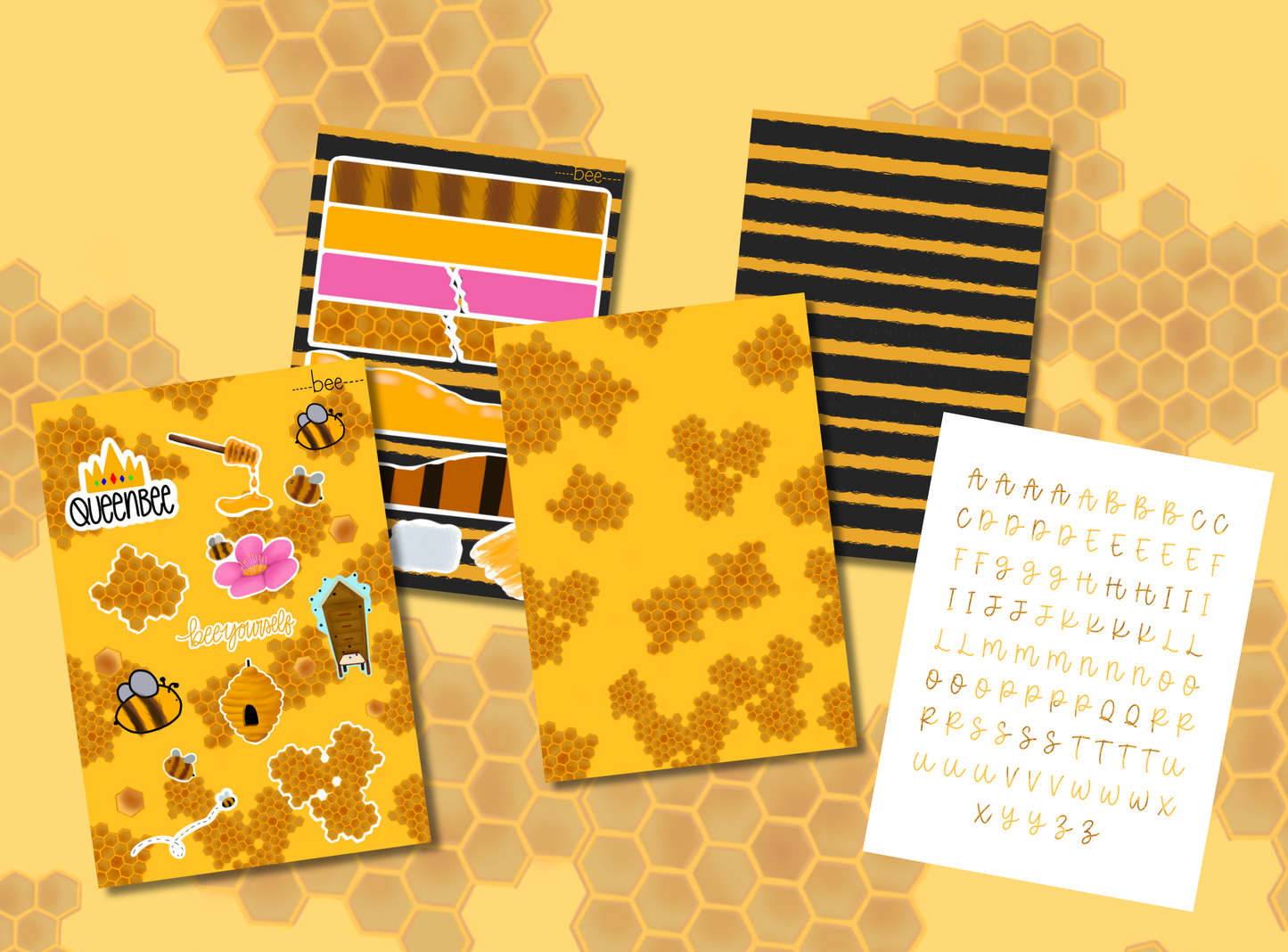 Junk Journal Kit | Exclusive Art | Bee