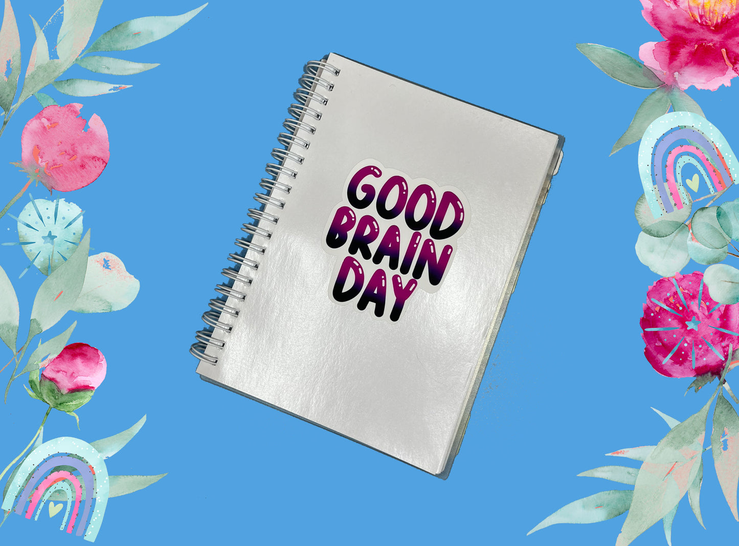 Die Cut Stickers | Good Brain Day