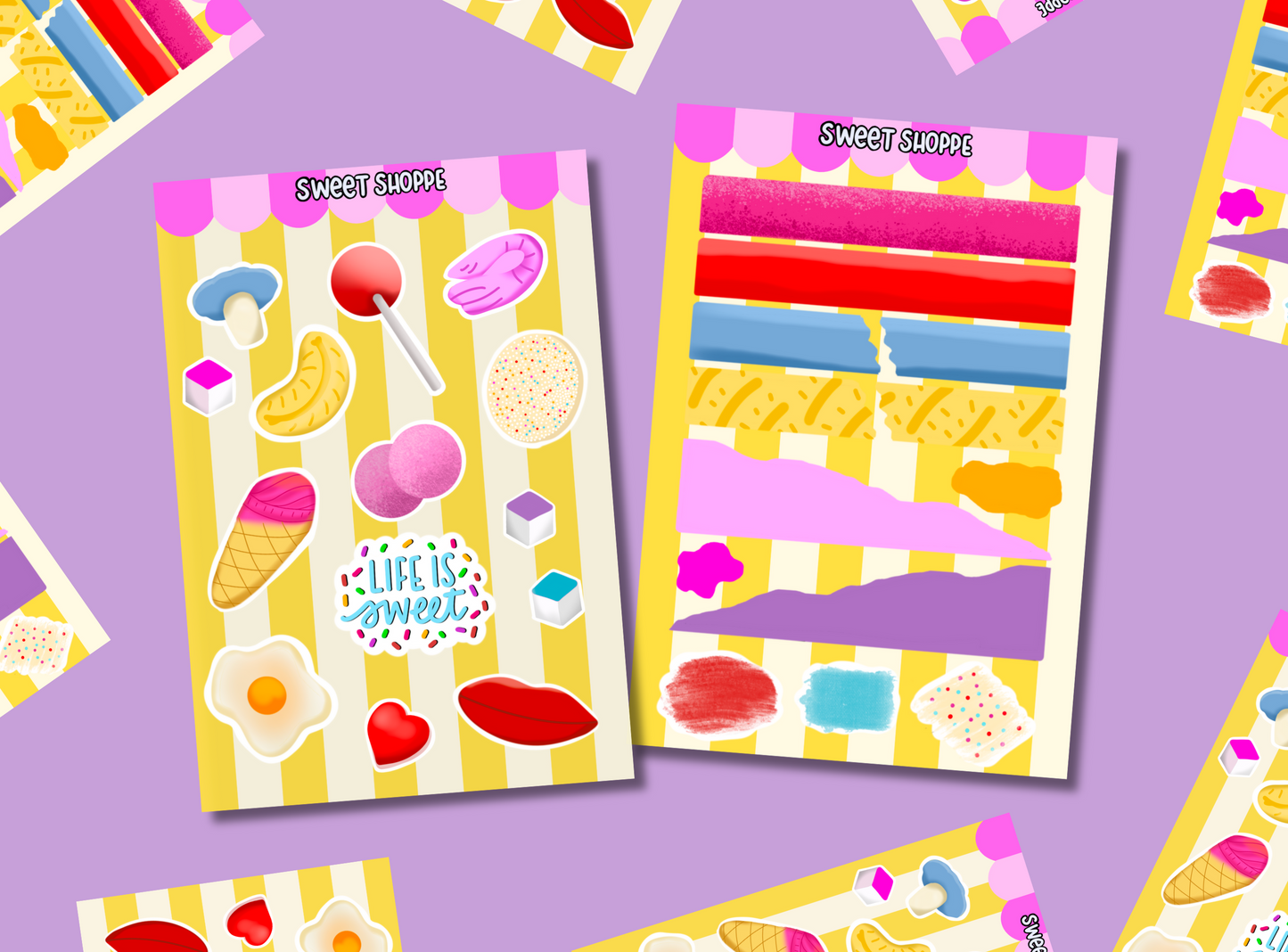 Bullet Journal Stickers | Exclusive Art | Sweet Shoppe