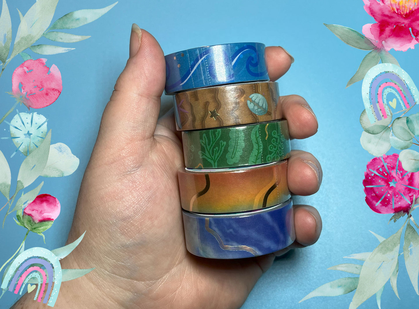 Washi Tape | Coastal Collection | Perfect Storm