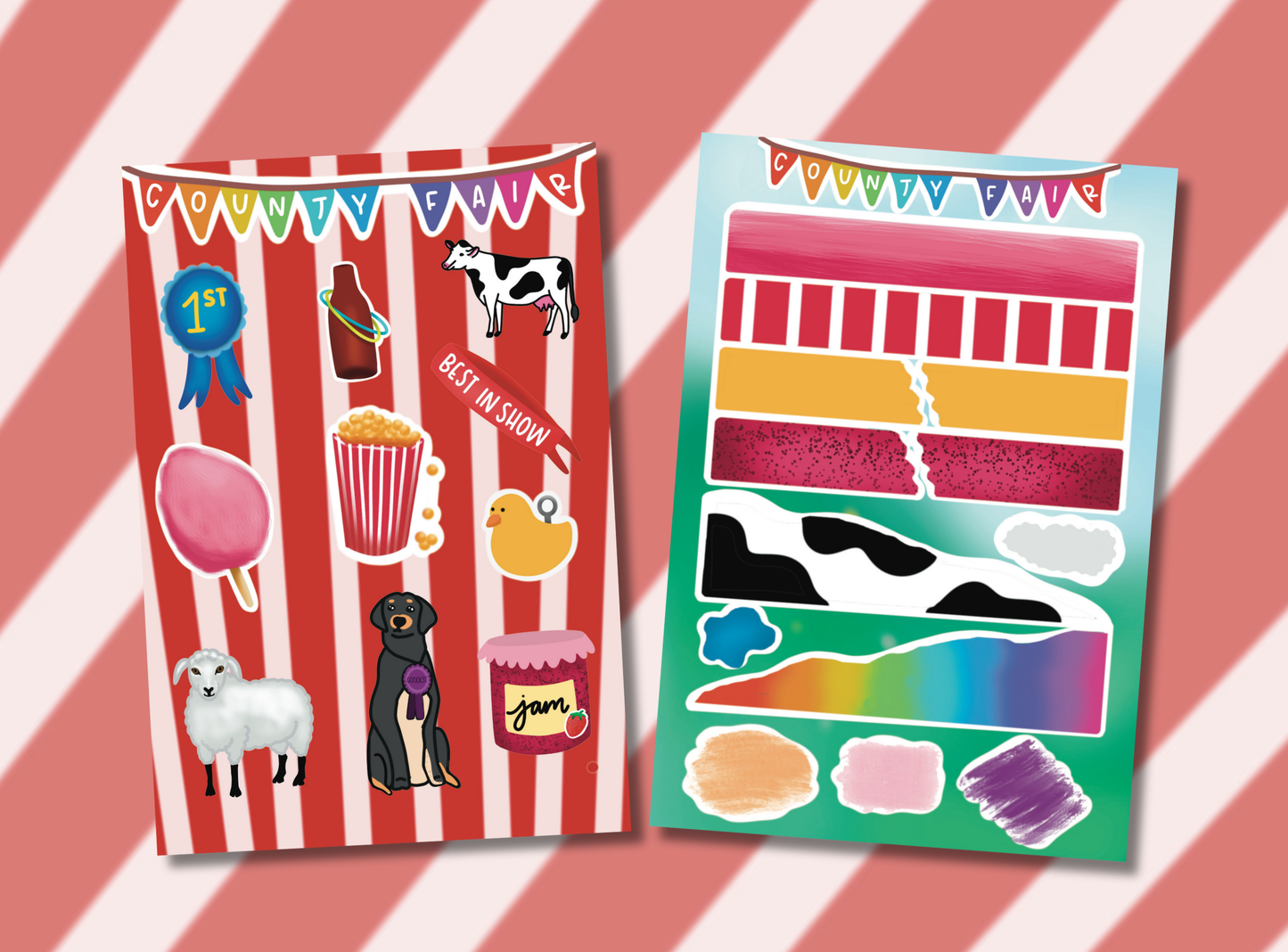 Junk Journal Kit | Exclusive Art | County Fair